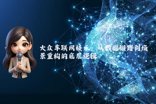 大众车联网技术：从数据链路到场景重构的底层逻辑