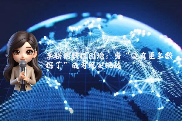 车联网数据困境：当“没有更多数据了”成为现实挑战