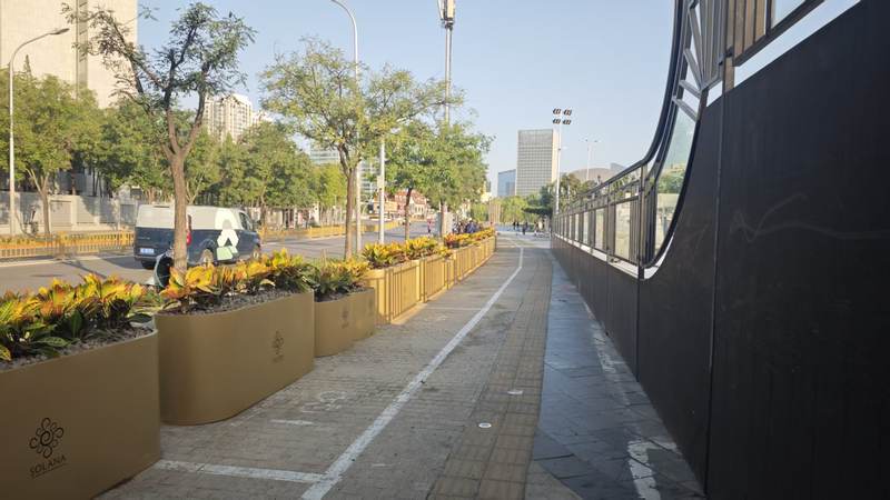 治理后，市交通委指导运营企业与属地街道建立起三级联动响应机制，优化投放，让车辆“流动”不“堆积”。北京市交通委供图